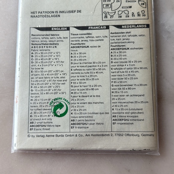 Burda 3886 3887  Barbie Ken Sewing Patterns Doll Clothes Party Swim Wedding NEW - Picture 7 of 12